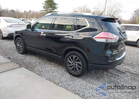 2016 Nissan Rogue Sl z USA, uszkodzony, nr VIN 5N1AT2MT3GC791298
